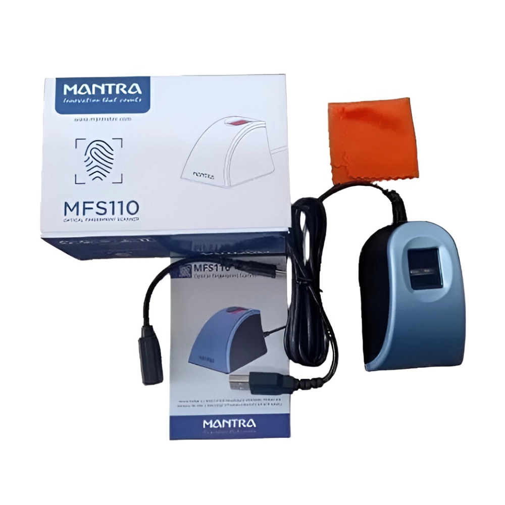 Mantra Finger Print Scanner For Aadhar MFS110 L1 view 2